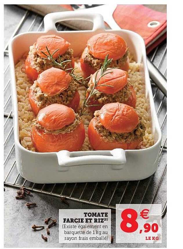Tomate Farcie Et Riz