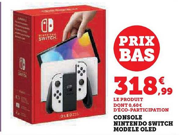 Console Nintendo Switch Modèle Oled