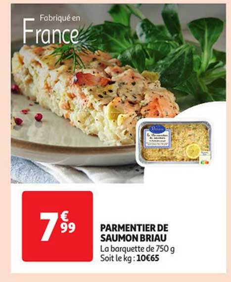 Parmentier De Saumon Briau