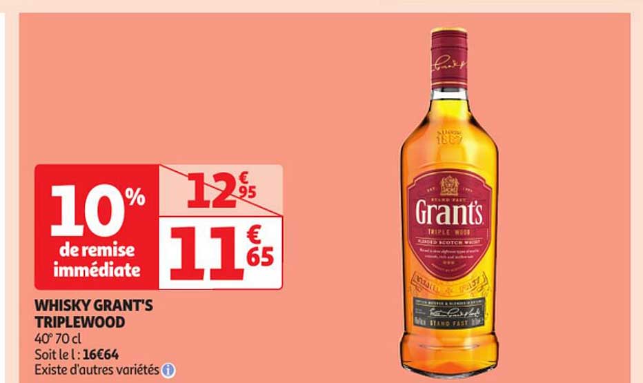 Whisky Grant's Triplewood