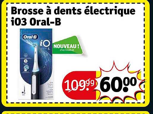 brosse à dents électrique i03 oral-b