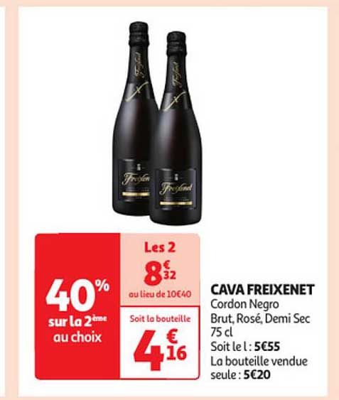 cava freixenet cordon negro brut, rosé, demi sec