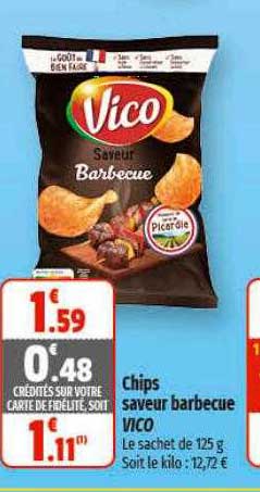 Chips Saveur Barbecue Vico