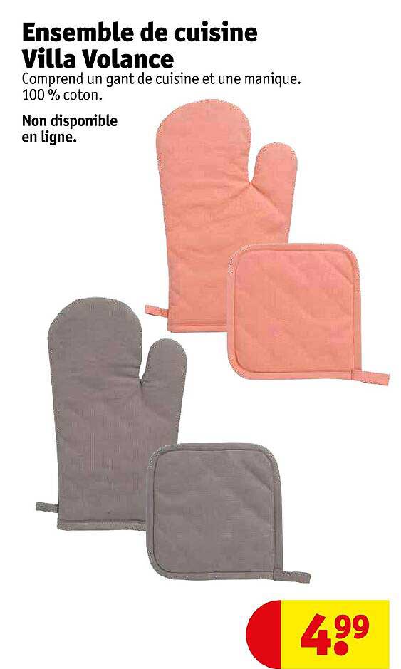 ensemble de cuisine villa volance