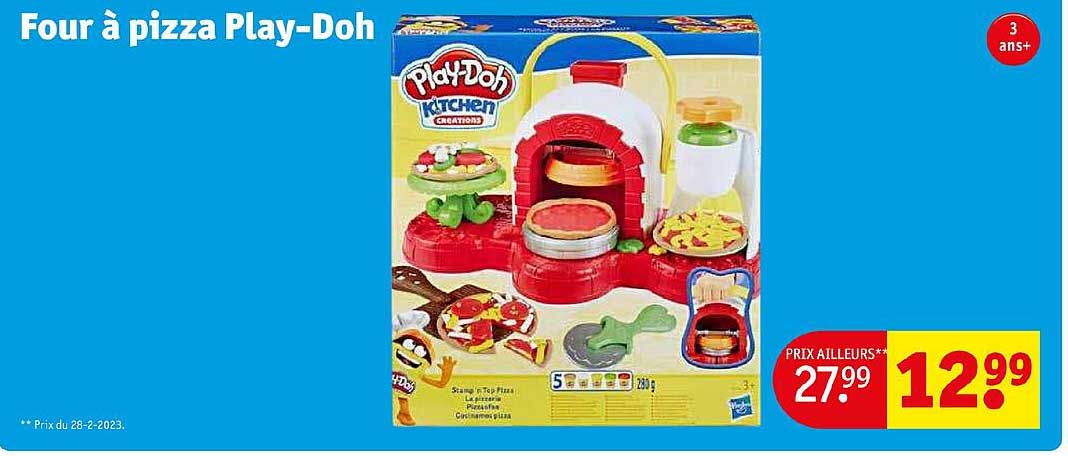 four à pizza play-doh