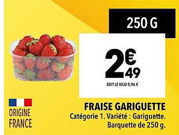 fraise gariguette