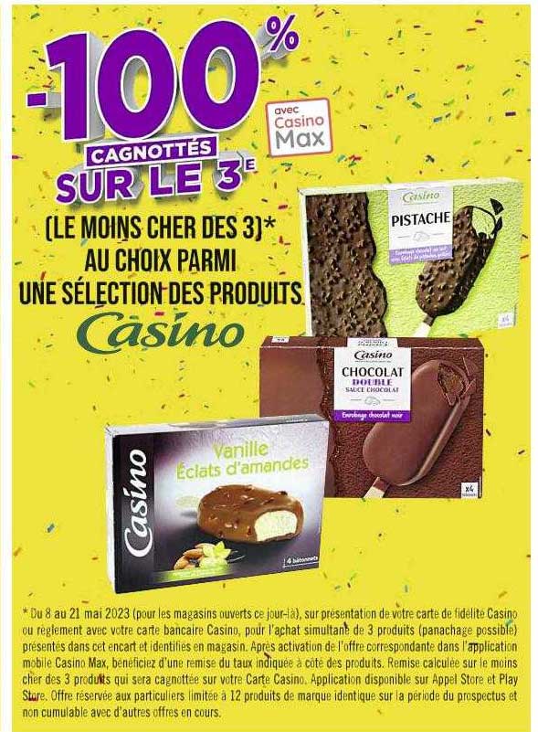 Produits Casino