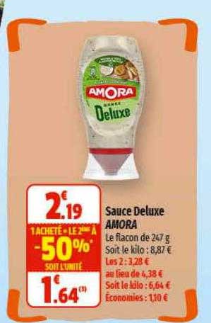 Sauce Deluxe Amora