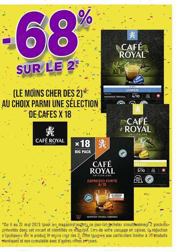 Sélection De Cafés X 8 Café Royal
