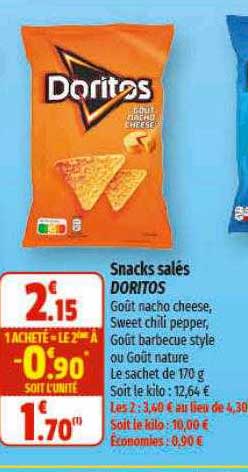 Snacks Salés Doritos