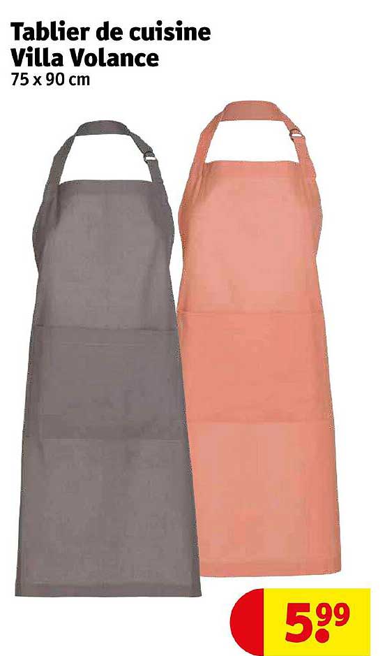 Tablier De Cuisine Villa Volance