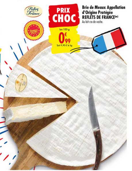Brie De Meaux Appellation D'origine Protégée Reflets De France