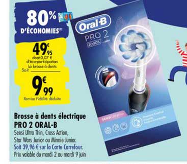 brosse à dents électrique pro 2 oral b