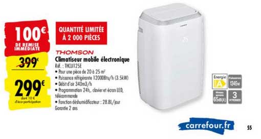 Climatiseur Mobile électronique