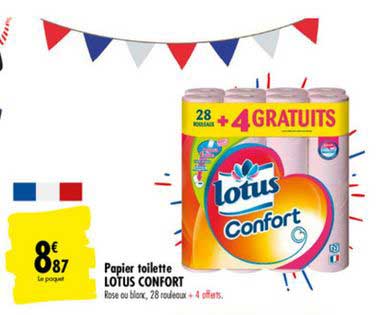Papier Toilette Lotus Confort