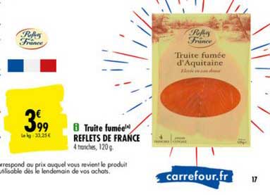 Truite Fumée Reflets De France