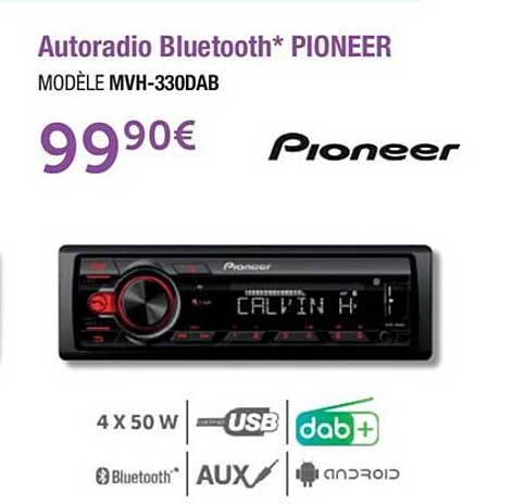 Autoradio Bluetooth Pioneer