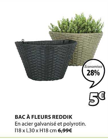 Bac à Fleurs Reddik