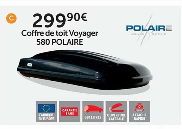 coffre de toit voyager 580 polaire