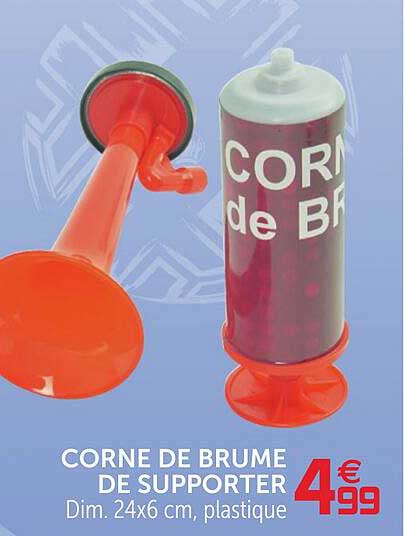 corne de brume de supporter