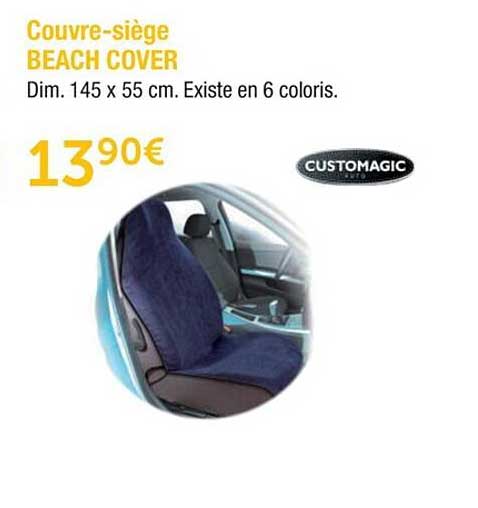 couvre-siège beach cover