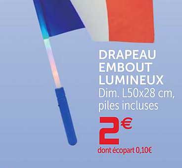 Drapeau Embout Lumineux