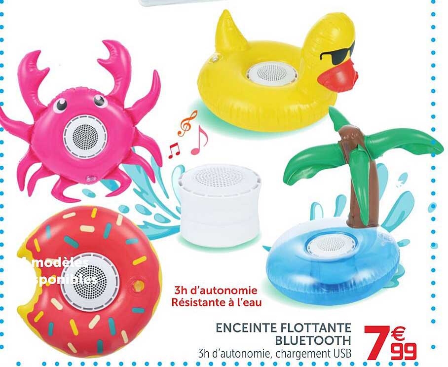enceinte flottante bluetooth
