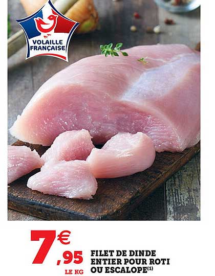 Filet De Dinde Entier Pour Roti Ou Escalope