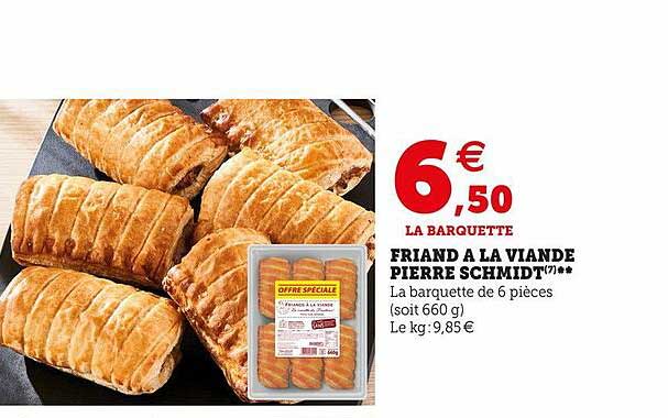 friand à la viande pierre schmidt