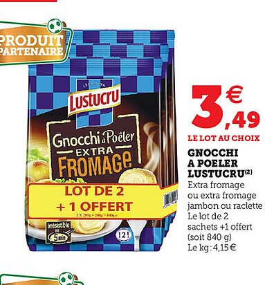 Gnocchi A Poeler Lustrucru