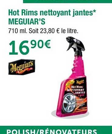 hot rims nettoyant jantes meguiar's