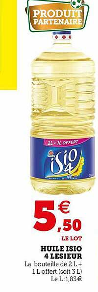 huile isio 4 lesieur
