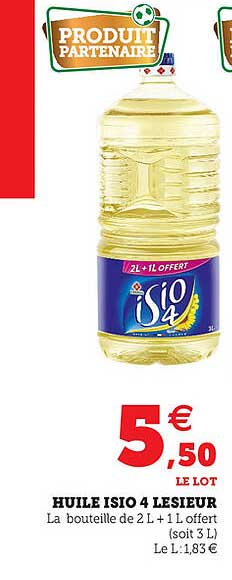huile isio 4 lesieur