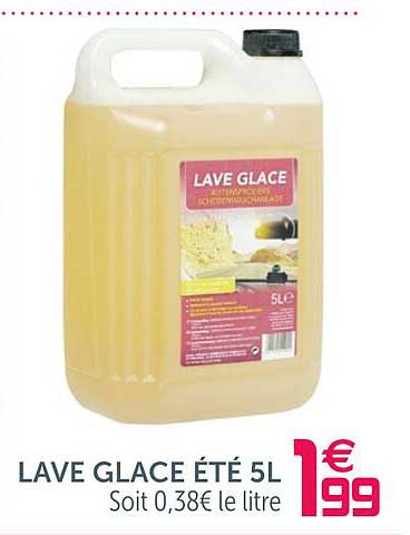 lave glace été 5l