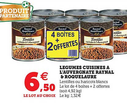 legumes cuisines a l'auvergnate raynal & roquelaure