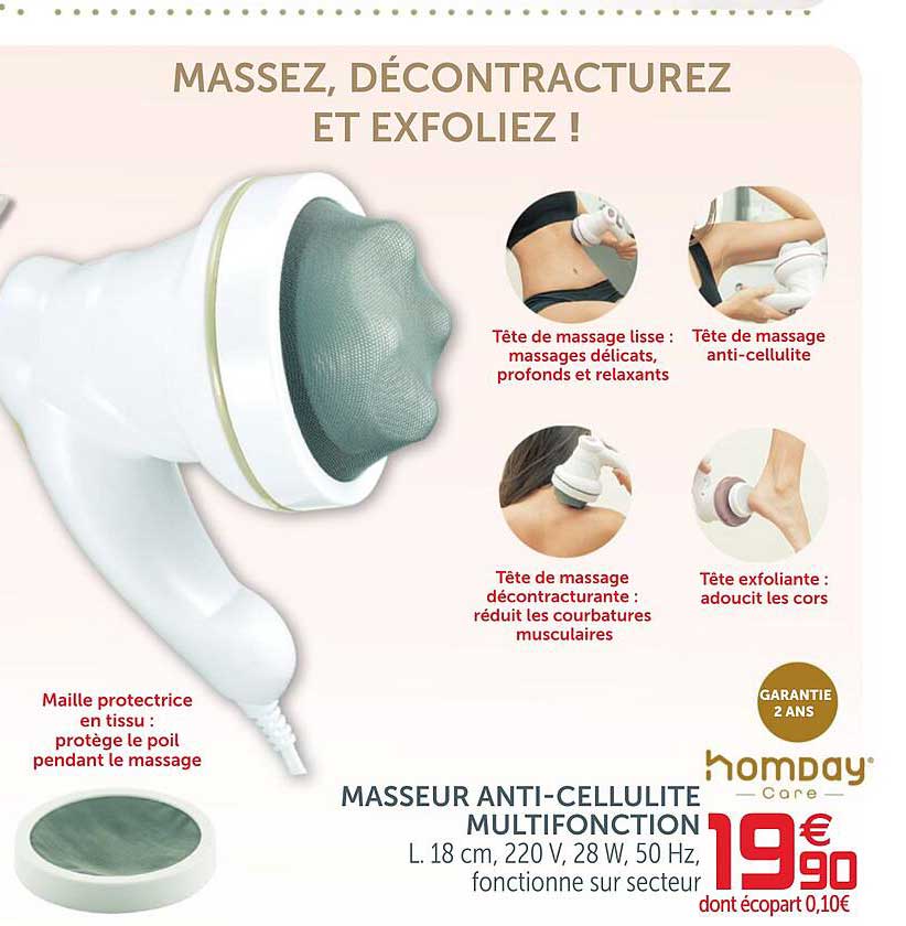 masseur anti-cellulite multifonction