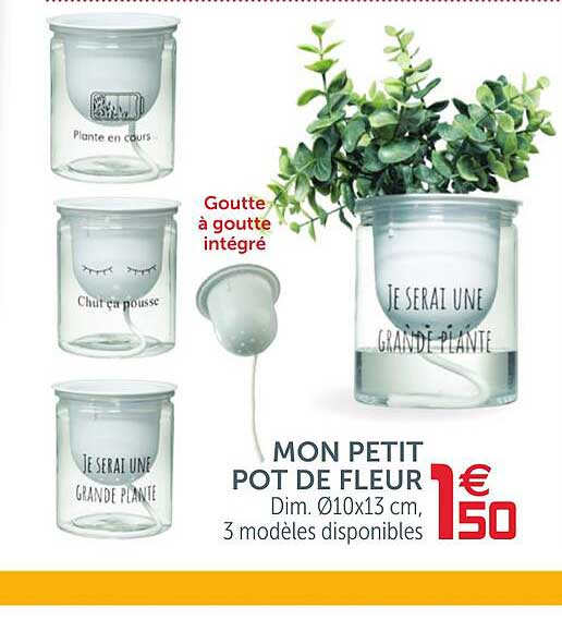 Mon Petit Pot De Fleur