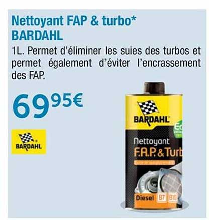 Nettoyant Fap & Turbo Bardahl