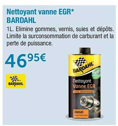 nettoyant vanne egr bardahl