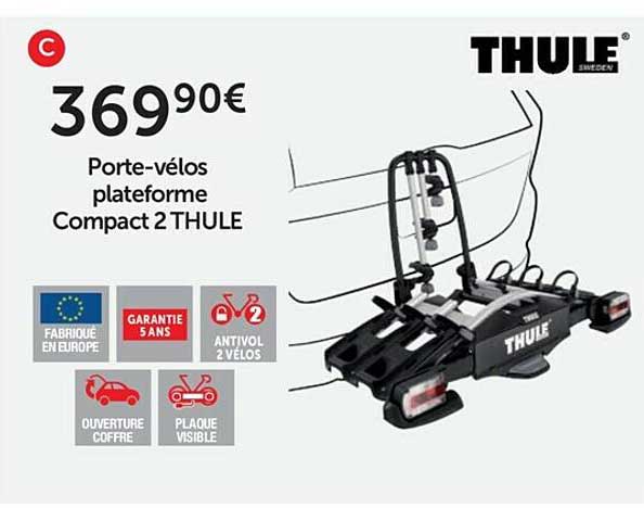 porte-vélos plateforme compact 2 thule