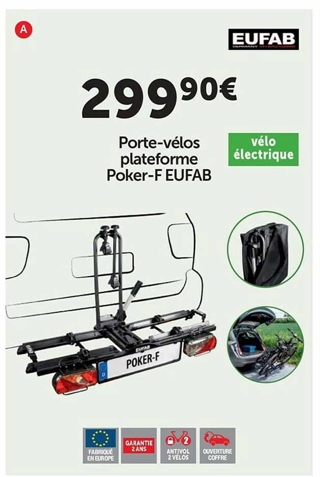porte-vélos plateforme poker-feufab