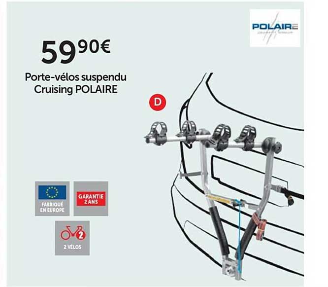 porte-vélos suspendu cruising polaire