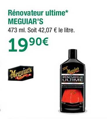 rénovateur ultime meguiar's