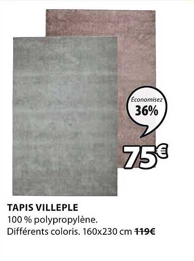 tapis villeple