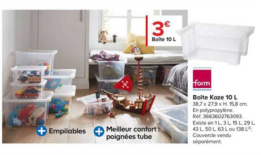 boîte kaze 10 l from