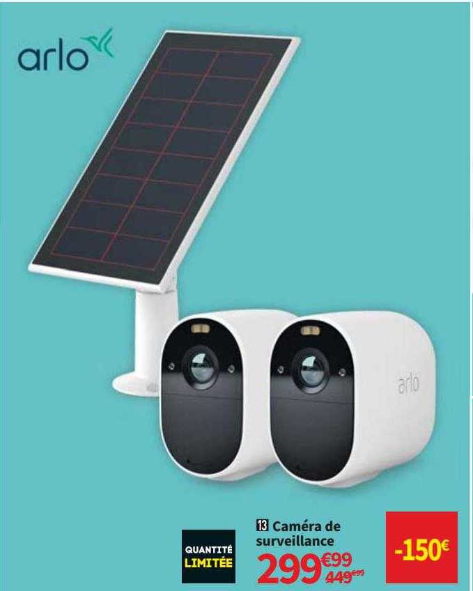 caméra de surveillance arlo