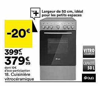Cuisinière Vitrocéramique Aya