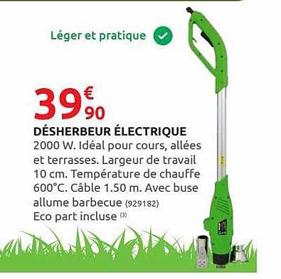 désherbeur électrique
