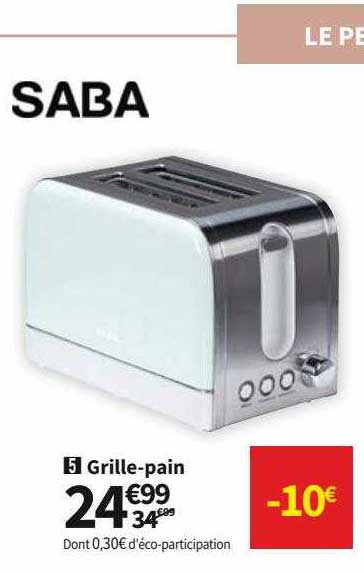 grille-pain saba