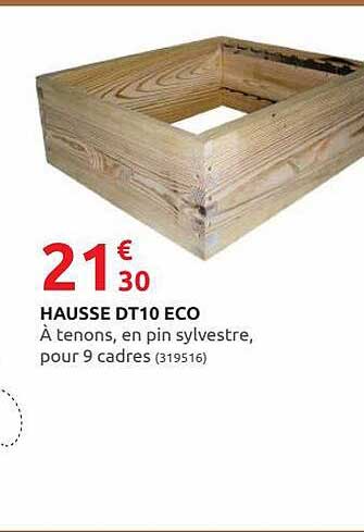 hausse dt10 eco